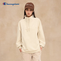 Champion 冠军琥珀流光半拉链立领刺绣卫衣U5CSWSW053