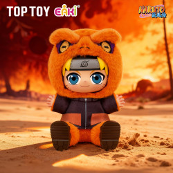 TOPTOY 火影忍者疾风传 萌兽坐坐派对第二代 毛绒搪胶盲盒挂件 单只