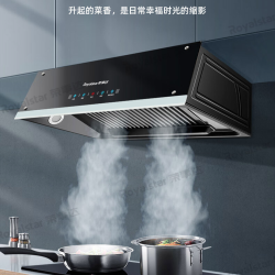 荣事达 大吸力抽油烟机家用厨房中式小型自动清洗老式脱排吸油烟机