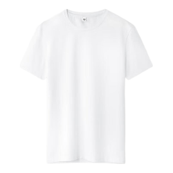 JEANSWEST OUTDOOR 精梳棉短袖t恤男夏季青少年大码休闲半袖上衣男款 黑色 2XL
