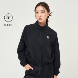 MLB 女款学院风速干运动夹克短款宽松外套春夏WJV01