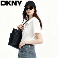 DKNY 清爽减龄舒适通勤干练百搭女式短袖T恤女
