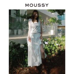 MOUSSY 春夏甜酷不规则女式半身裙028ISA31-3671