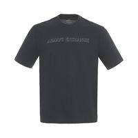 Armani Exchange 100%纯棉宽松舒适显瘦圆领上衣套头T恤男式