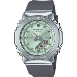CASIO G-Shock 经典女士手表灰色/浅绿色 GM-S2110-3AER