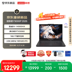 联想 Y9000P IRX11 i9-14900HX RTX5060 16GB+1TB 2.5K 240Hz 游戏本
