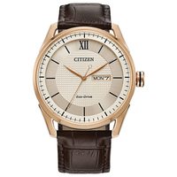 CITIZEN Eco-Drive 男士光动能腕表 100米防水