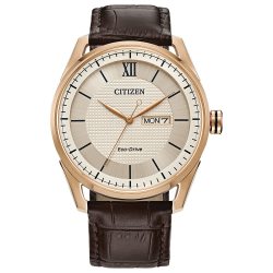 CITIZEN Eco-Drive 男士光动能腕表 100米防水