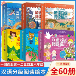 国开童媒 一阅而起汉语分级阅读绘本1-6级 可点读 赠全套字卡 贴纸 阅读打卡 3