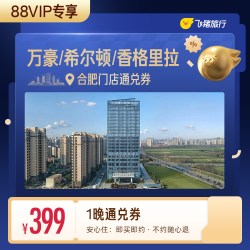 万豪/希尔顿/香格里拉等合肥高星酒店1晚通兑券