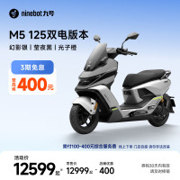 九号 M5 125 双电版 电动摩托车 门店自提