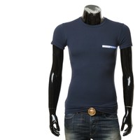 EMPORIO ARMANI 男士短袖T恤 111035 2R729