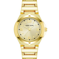 ANNE KLEIN 女士石英手表 金色