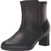 Clarks 女士及踝靴 成人女鞋皮质纯色设计