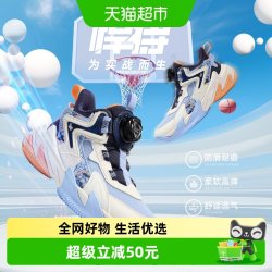 361° 悍将361童鞋男童篮球鞋秋季款防滑耐磨小童透气专业球鞋儿童鞋子