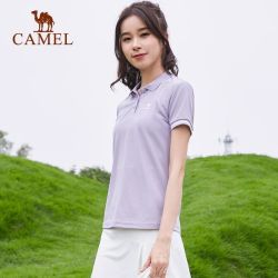 骆驼 女款运动T恤