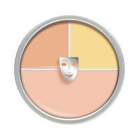 KRYOLAN 德国面具魅影三色遮瑕膏盘40g不卡粉遮黑眼圈痘印斑点修容