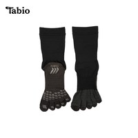 Tabio 袜子女足球训练跑步运动百搭中筒袜女舒适网眼透气防滑长袜