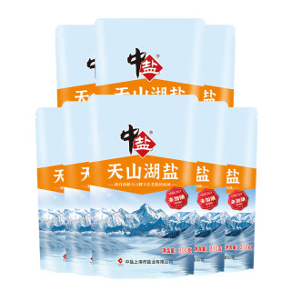 中盐 天山湖盐 300g*8 无加碘 无抗结剂