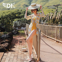DK 连体游泳衣 2026年新款 高级感海边泡温泉