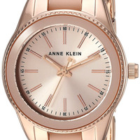 ANNE KLEIN 游泳 手表 女士 日本石英 时针 AK3212LPRG
