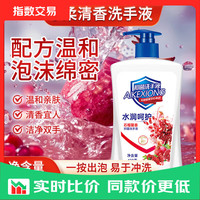 艾可熊 水润呵护洗手液抑菌滋润保湿清洁儿童可用家庭装 2瓶（实惠装送1个泵头）