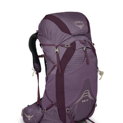 OSPREY Eja 38L 女式超轻背包,紫色黄昏,WM/L,紫色黄昏,WM/L,超轻背包背包, 紫色黄昏