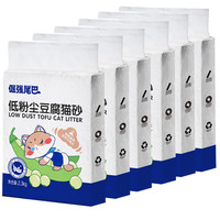倔强的尾巴 豆腐猫砂 2.3kg*6袋 原味