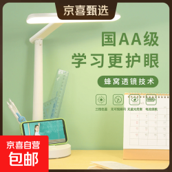 朗度 国 AA级 学习护眼台灯 6000超亮度 三色温 无极调光