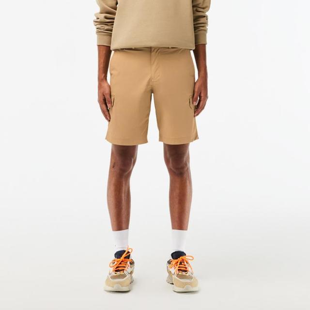 LACOSTE 【工装直筒】男士休闲五分短裤