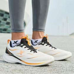 特步 革面耐磨跑步鞋软弹运动鞋跑步鞋