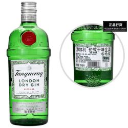 添加利金酒伦敦干味金酒杜松子750ml*1 英国洋酒
