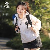 CAMEL/骆驼 竹影系列 防紫外线轻薄防水 女士风衣