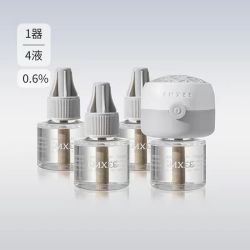 嫚熙 电热蚊香液无味家庭专用驱蚊液4液+1器