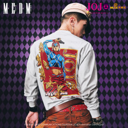 MEDM JOJO的奇妙冒险联名 情侣休闲长袖T恤 MEDM02013