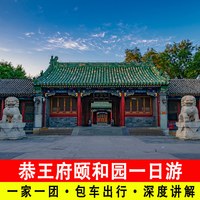 北京包车游恭王府颐和园一日游含门票讲解含古装体验