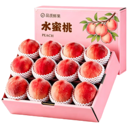陇百味 山西水蜜桃 脆甜软硬两吃 净果4.5斤