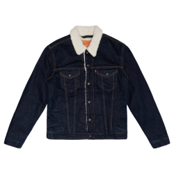 Levi's 美式复古仿羊羔绒棉服 男士夹克