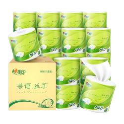 心相印 茶语系列卫生纸4层140g*27卷