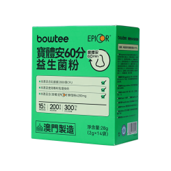 Bowtee 益生菌 卷曲乳杆菌 14袋