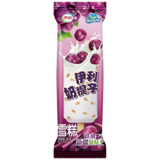 伊利 国产牧场奶提子冰淇淋 65g*12支