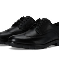 COLE HAAN 男式 Flexgrand360 翼尖牛津鞋, 黑色