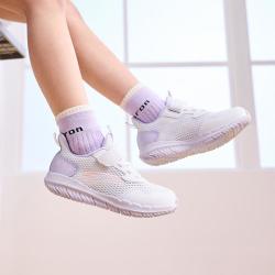 安踏 轻弹缓震 女童跑步鞋