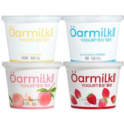 Oarmilk 吾岛 低温酸奶酸奶 420g口味任选（拍四件赠120g*3杯）