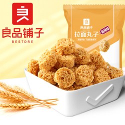 良品铺子 拉面丸子 麻辣味 85g×1袋 南瓜酥 75g×1袋