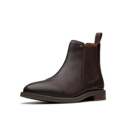 Clarks 男士 jaxen easy 切尔西靴 高帮踝靴
