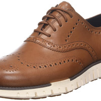 COLE HAAN 男式 牛津鞋 zerogrand重塑翼尖牛津鞋 c39602 牛津鞋 柔软
