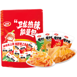 卫龙 魔芋爽素毛肚 混合味 2000g 休闲零食