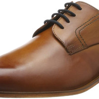 亚马逊 Bugatti 312752031100 男士德比鞋, Braun 博朗 Cognac 6300, 41 EU