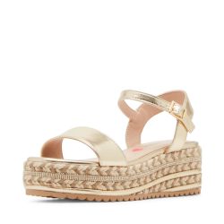 STEVE MADDEN 女童鞋 Shayla 凉鞋, 金色